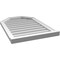 Ekena Millwork Octagonal Top Surface Mount PVC Gable Vent w/ 2"W x 2"P Brickmould Sill Frame, 22"W x 32"H GVPOT22X3203SN - alternate 3